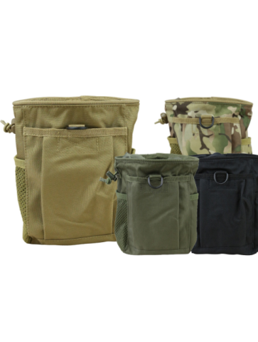 KT Large Dump Pouch Modular Airsoft Army Military Black Tan Green Camo