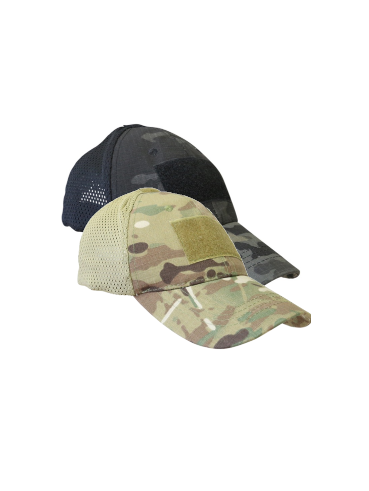 KT Spec-Ops Cap Baseball Cap Mesh Back Ripstop Camo MTP Style Peak