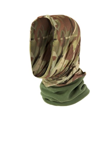 Highlander Headover Fleece Edge Snood  Stretch Military Camouflage 5 Way