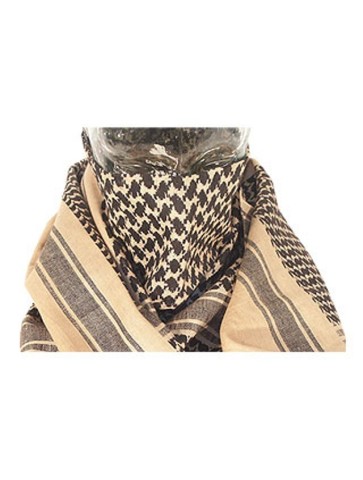 Highlander Shemaugh Shemagh Desert Tan Sand Scarf