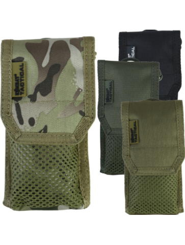 Kombat Phone Sleeve MOLLE Tactical System Pouch Coyote Olive BTP Black