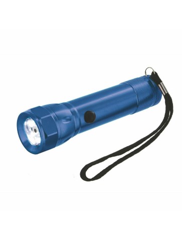 Ex-Display Highlander Pro 9 LED Torch Blue Aluminium Case Camping 50 Lumens