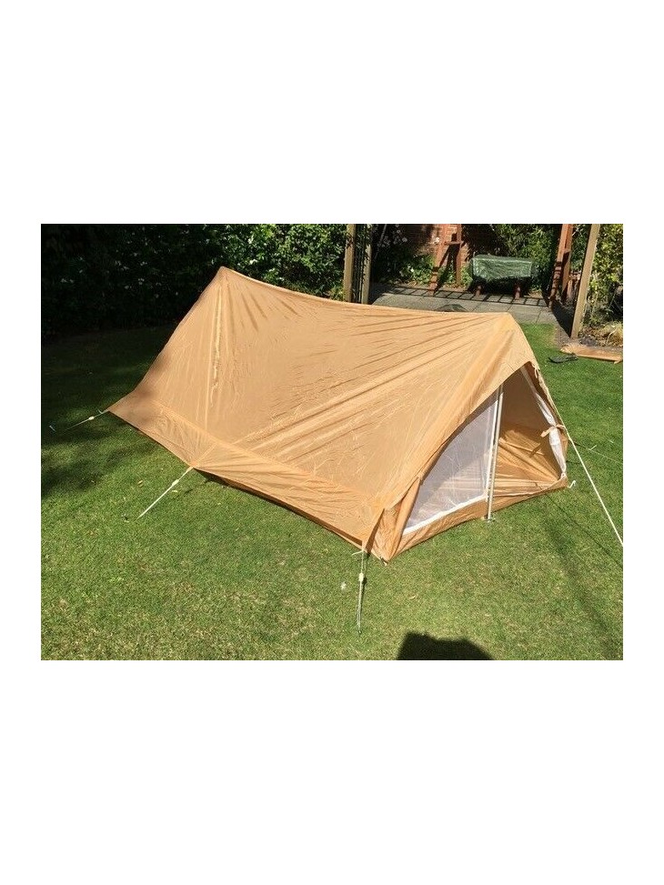 Genuine Surplus French Armed Forces Tent 2 Man Desert Sand Complete