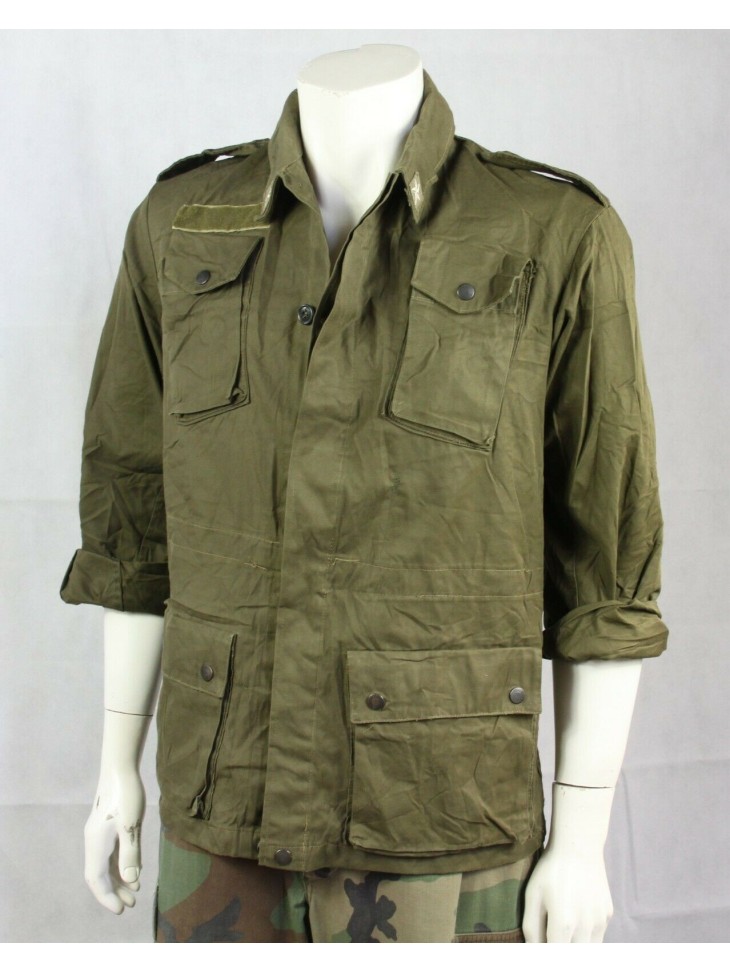 Genuine Surplus Vintage Italian Army Jacket MOD75 Roma Olive Green Military