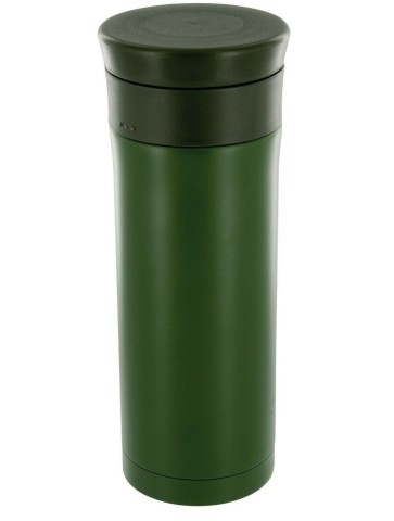 Ex-Display Highlander 500ml Thermal Mug Black Olive  Camping Hiking Cup Flask