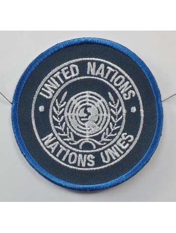 Genuine Surplus United Nations UN Regimental Patch Badge Embroidered Military