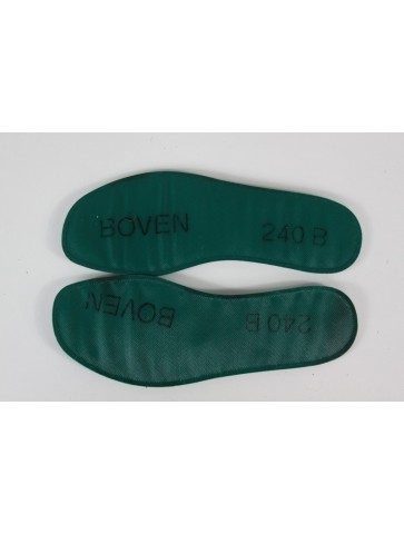 Genuine Surplus NEW German/Dutch Plastic Insoles Green Washable Size UK 5.5