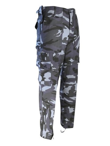 Kombat Blue Urban Black Blue Night Camo Combat Trousers Army Camo Pants Military Tactical