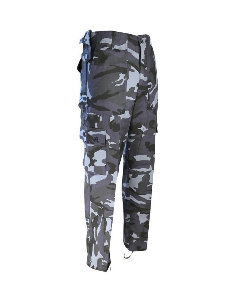 Brandit BDU RIPSTOP - Cargo trousers - dark camouflage/grey - Zalando.ie