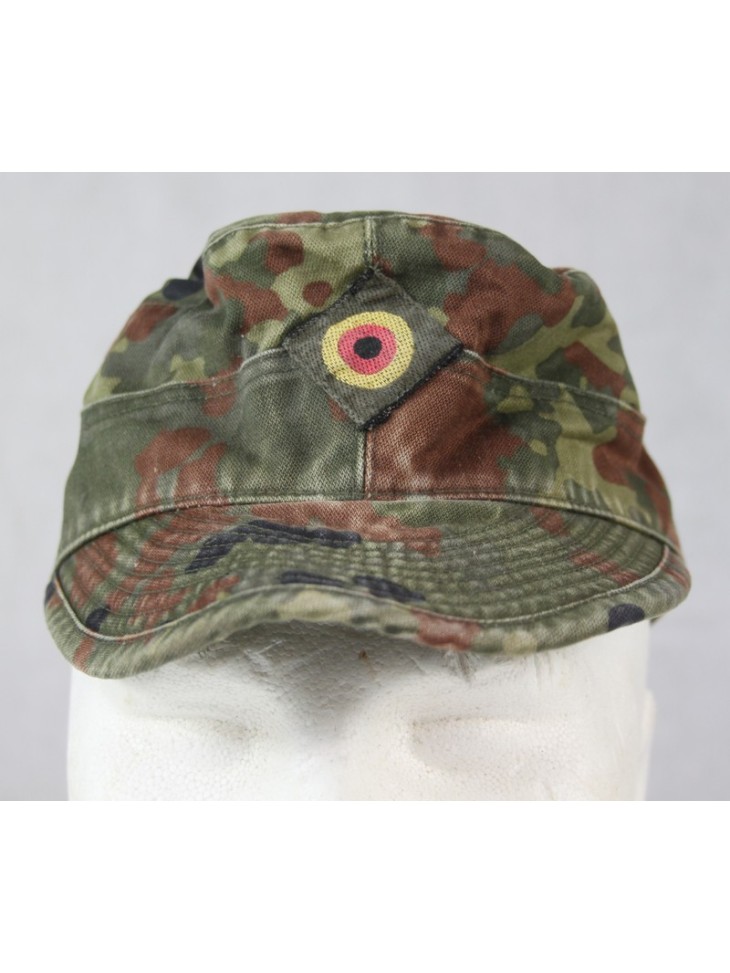 Genuine Surplus German Flektarn Camo Field Cap Fatigue Hat Flecktarn ...