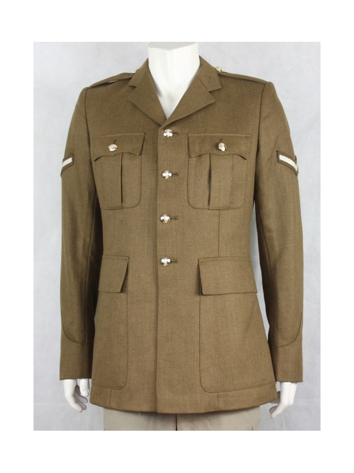 Genuine British Army Uniform Jacket Mens Dress Jacket Tan All Sizes