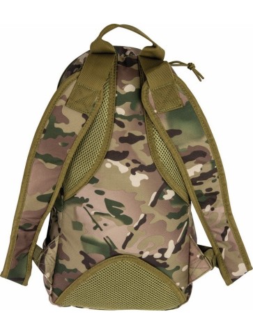 Highlander Scout Pack Backpack Rucksack 12 Litre Small Adult / Child Black Camo