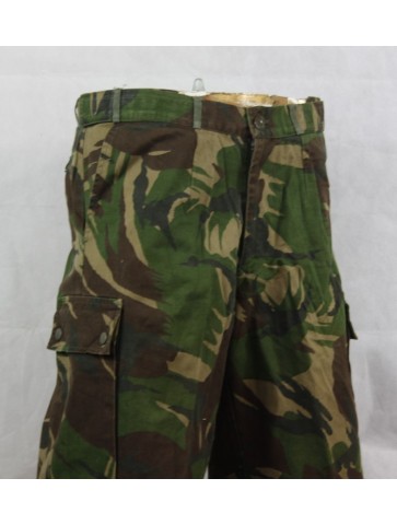 Genuine Surplus Dutch Heavy Duty Camo Trousers DPM Adjustable Denim Type