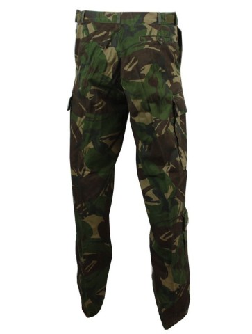 Genuine Surplus Dutch Heavy Duty Camo Trousers DPM Adjustable Denim Type