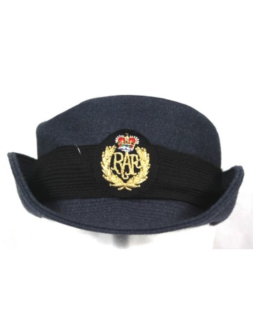 Genuine Surplus British Womens RAF Ladies Dress Hat WRAF Formal Blue Grade 1