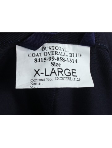 Genuine Surplus British Military Navy Blue Warehouse Coat Army RAF XXL (948)