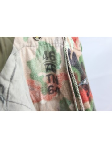 Genuine Surplus Swiss Camouflage Heavyweight Trousers With Pockets