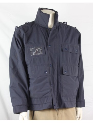 Genuine Surplus French Military Short Navy Blue Waterproof Jacket