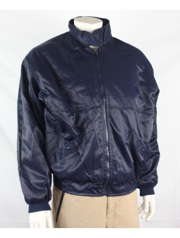 Genuine Surplus French Police Short Navy Blue Bomber Jacket 42-44"  (1037)