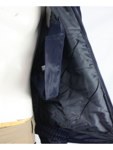 Genuine Surplus French Police Short Navy Blue Bomber Jacket 42-44"  (1037)