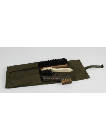 Genuine Surplus Dutch Army Boot Cleaning Kit With Brushes...