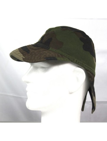Genuine Surplus French Army CCE Camouflage Bigeard Cap...