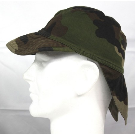 Genuine Surplus French Army CCE Camouflage Bigeard Cap Camo Fatigue Cap ...