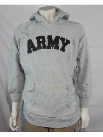 Camber US Army Hoodie Sweat Top Stained Grey Marl Medium...
