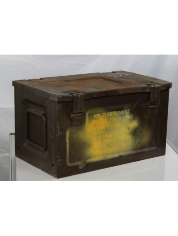 Genuine Surplus British Army Vintage Ammo Box Metal...