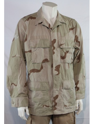 Genuine Surplus US Army Tricolor Desert Camo BDU Shirt...