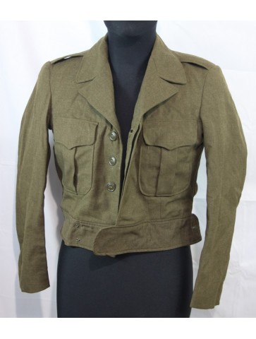 Genuine Surplus French Battle Dress Blouse Jacket 34-36"...