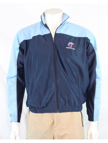 Genuine Surplus French Army Tracksuit Top 34-36" Navy...