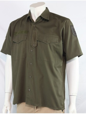 Genuine Surplus Austrian Military Short Sleeve Shirt Army...