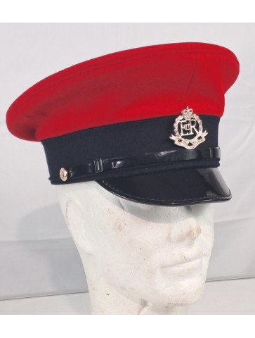 Genuine Surplus British Army MP Dress Hat Cap Red 55cm As...