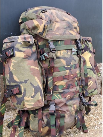 Genuine Surplus Dutch Army DPM Bergen Camo Rucksack 60...