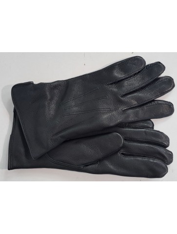 Genuine Surplus Austrian Army Black Leather Gloves...