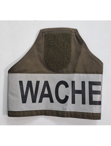 Genuine Surplus Austrian Army Brassard Olive Wache Means...