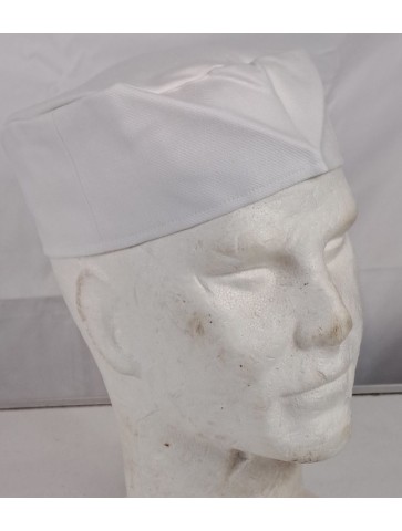 Genuine Surplus Italian Army Issue White Cooks Hat Size...