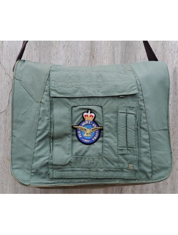 Recycled Military Surplus Bag Genuine RAF Pilot Flight...