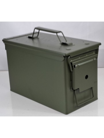 NEW Genuine Army .50Cal H83 Ammo Box Metal Box Strong...