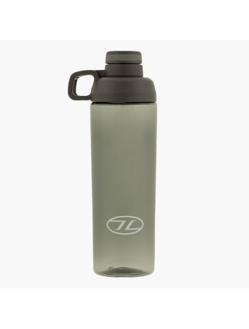 Highlander Hydrator Water Bottle Grey Black 850ml BPA...