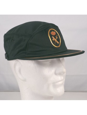 New Genuine Surplus Spanish Police Cap Bottle green...