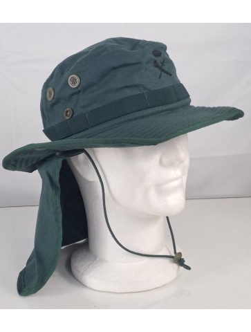 New Genuine Surplus Spanish Police Bottle green Sun Hat...