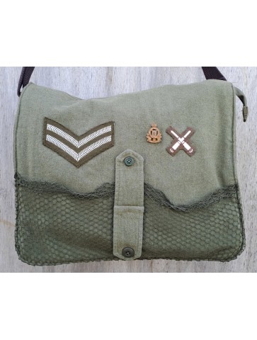 Recycled Military Surplus Bag Genuine Army Fabrics &...