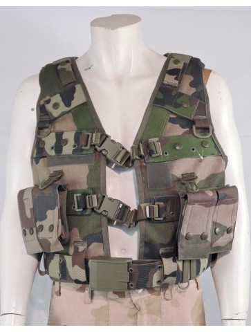 Genuine Surplus French Army Military Assault Vest CCE...