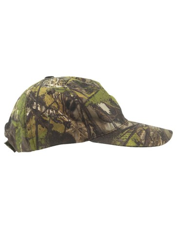 Hedgerow Camo Polycotton Baseball Cap Camouflage