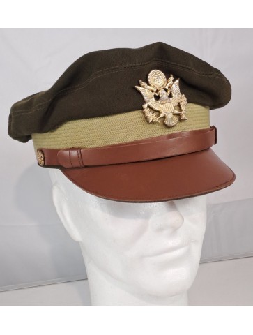 Copy of Mens US Army USAAF Dress Hat Cap 57cm WW2 Style...