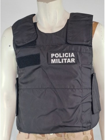 NEW Genuine Surplus Spanish Police Black Body Armour Vest...