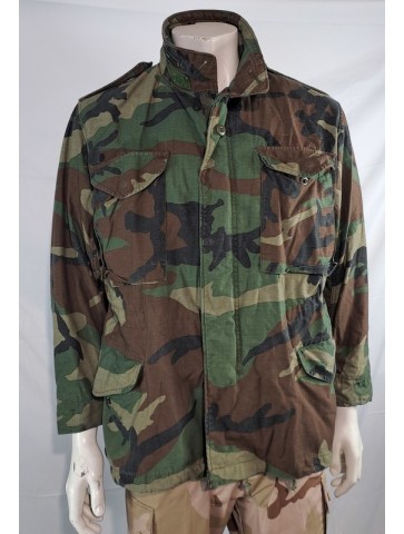 Genuine Surplus Vintage US Army M65 Jacket Woodland...