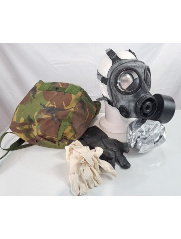 Genuine Surplus British Force Respirator Gas Mask (FOR...